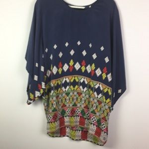 Twelfth street by Cynthia Vincent silk pullover